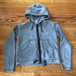 Warm & Cozy Cimarron Grey Fleece Zip-Up Hoodie